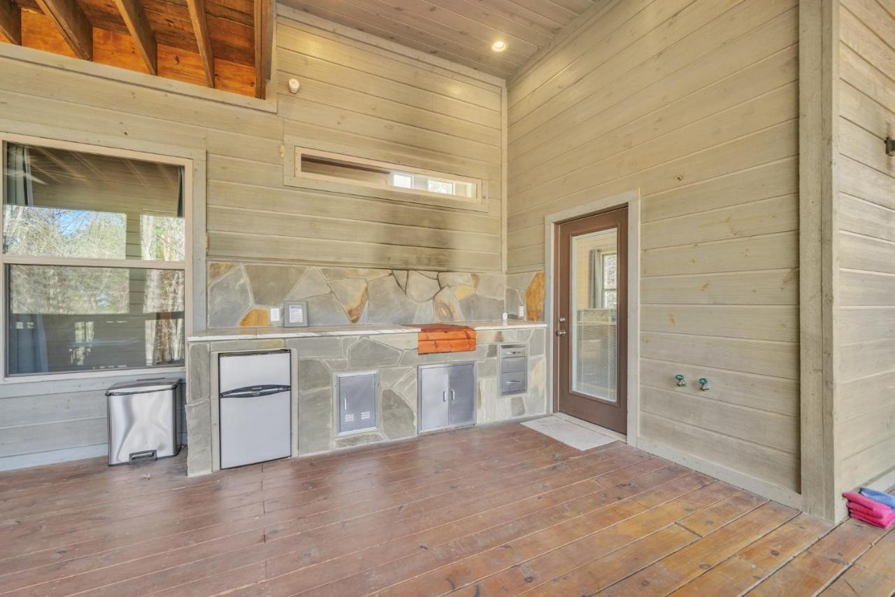 Merlot Mountain - Heated Spa Pool And Hot Tub! Cabin Broken Bow Exterior foto